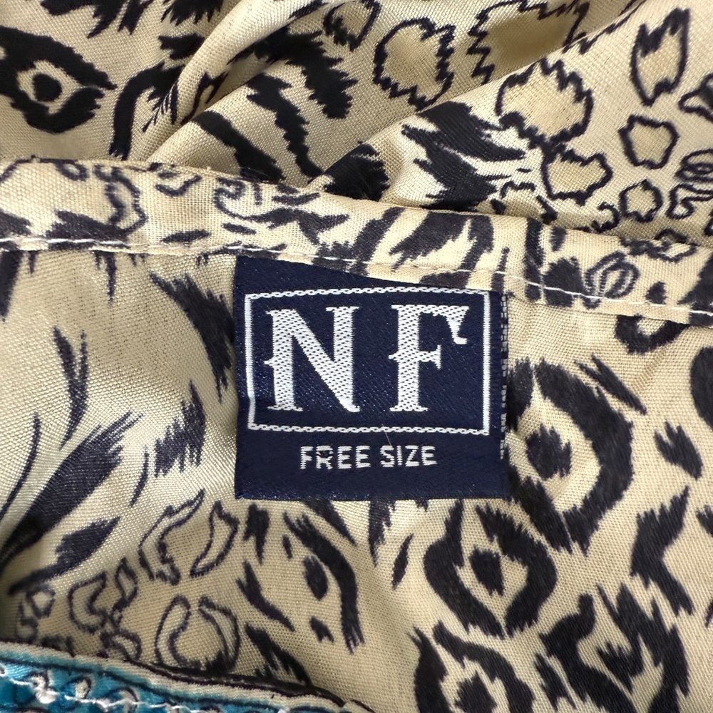 NF Free Size Kaftan Vacation Cover Up Dress -cp - Picture 6 of 7